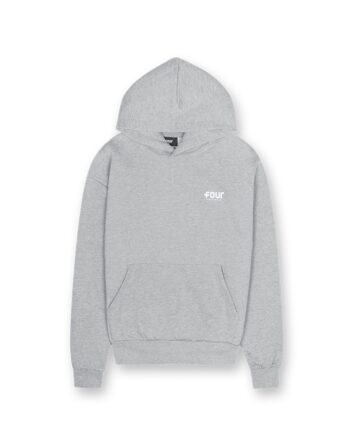 Athletics Embroidered Relaxed Hoodie - Light Gray