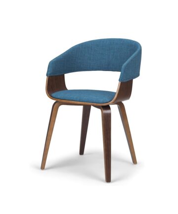 Patio Dining Solid Wood Acacia and Metal Chair