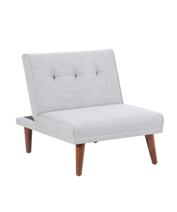 Classic & Modern Look Wooden Upholstered Sofa