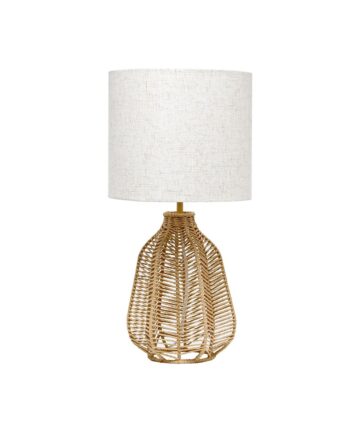 Milo Brass And Black Metal Lamp Ø18cm x 30cm
